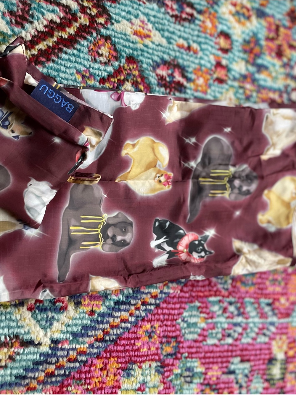 BAGGU STANDARD RESUSABLE-Hello Kitty -Melody and FANCY DOGS🩷 - Picture 4 of 7